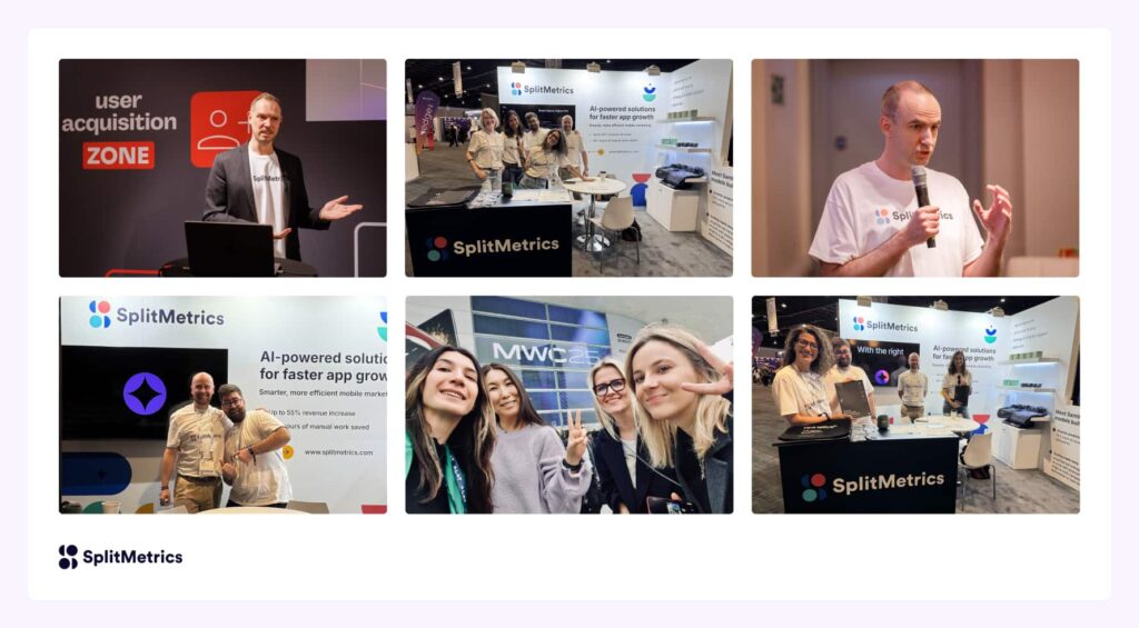 A collage of experts from SplitMetrics, who were key to developing AI