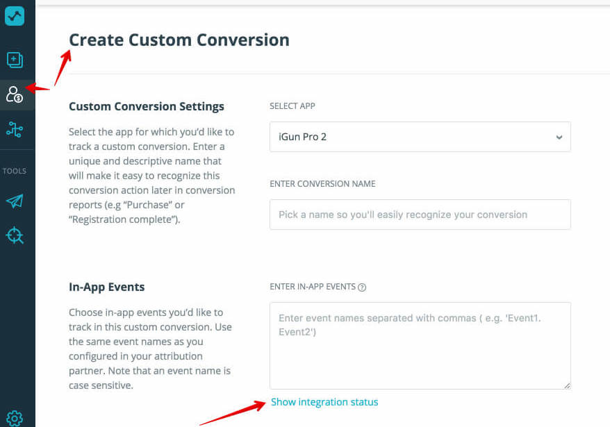 Custom Conversion for Apple Ads