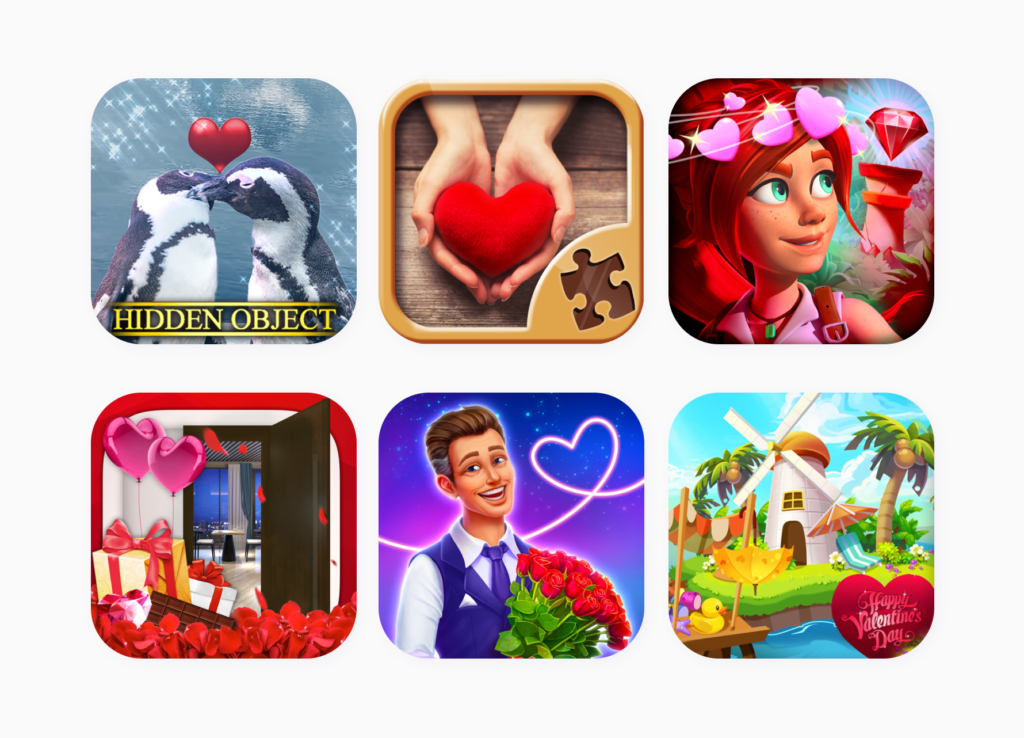 Top Valentine’s Day App Icons for Iphone in 2024