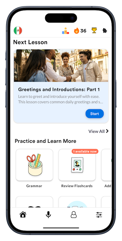 Fluent Forever App Screenshot
