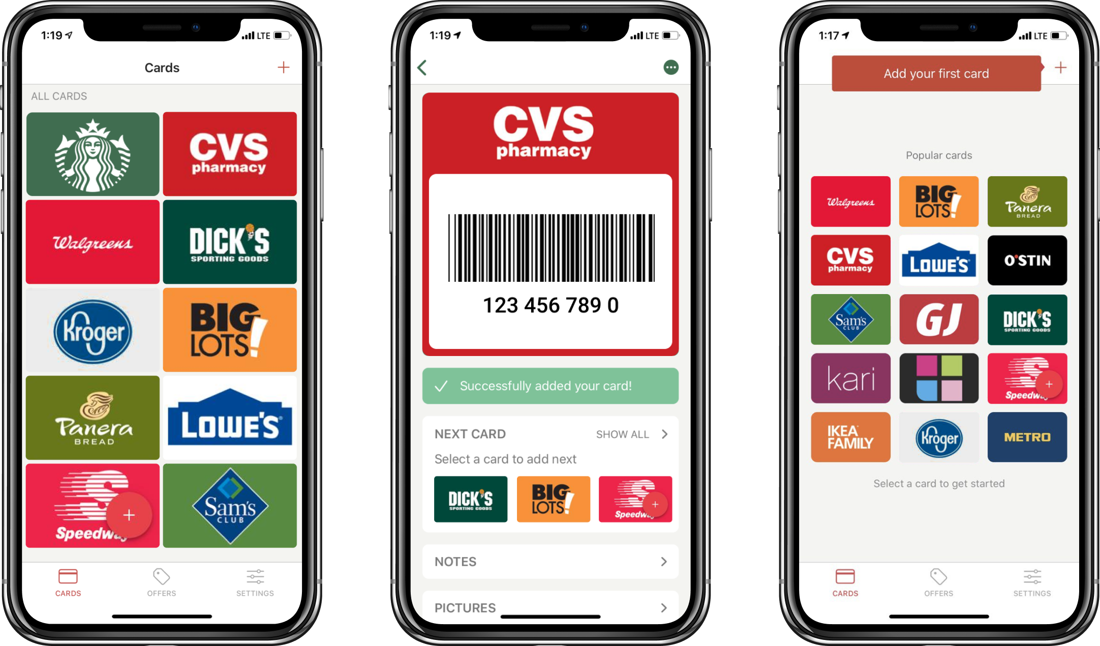 Pixum, Stocard -Apple Ads